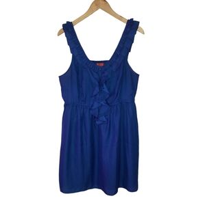 Elle feminine tank dress with ruffle details